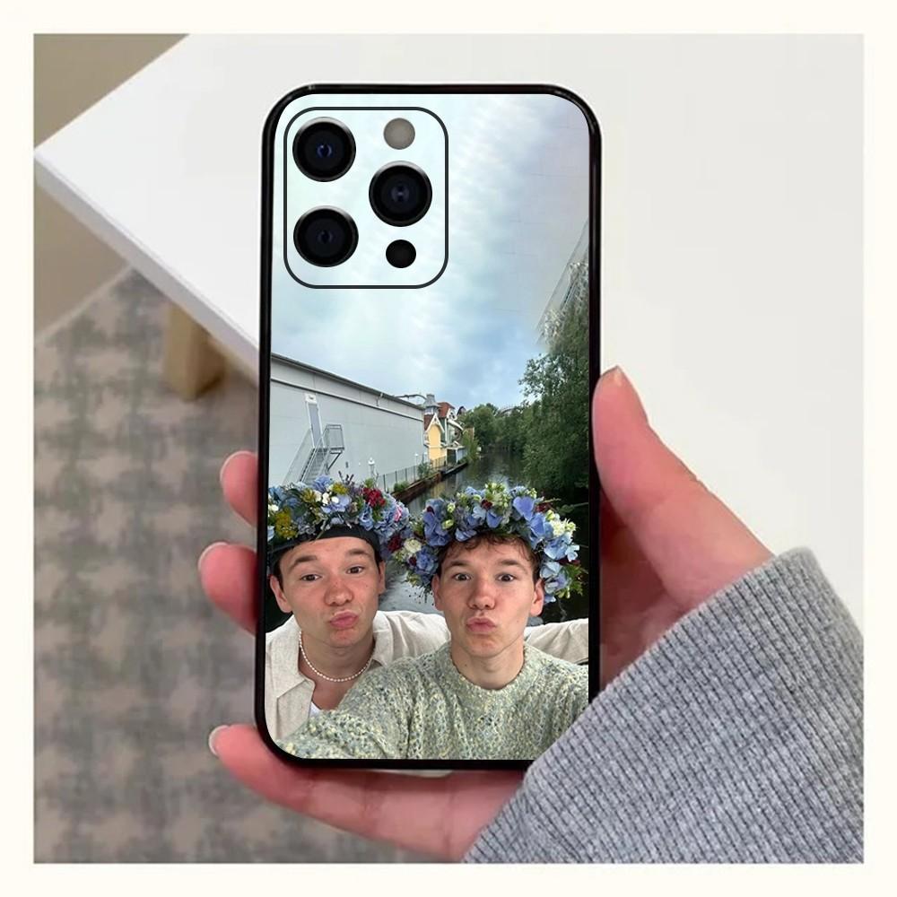 Marcus-S And M-Martinus Music Phone Case For Apple iPhone 15,14,13,12,11,Pro,X,XS,Max,XR,Plus,Mini Soft Black Cover