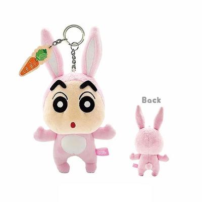 Плюшевый брелок для ключей Crayon Shin Chan, ролевая игра, животное, кролик, Япония, НОВЫЙ