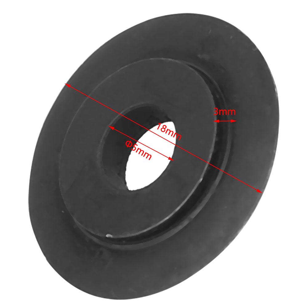 Набор из 4 шт. запасных лезвий из легированной стали для головки трубореза для велосипедных труб, ручки для труб, руля, подседельного штыря