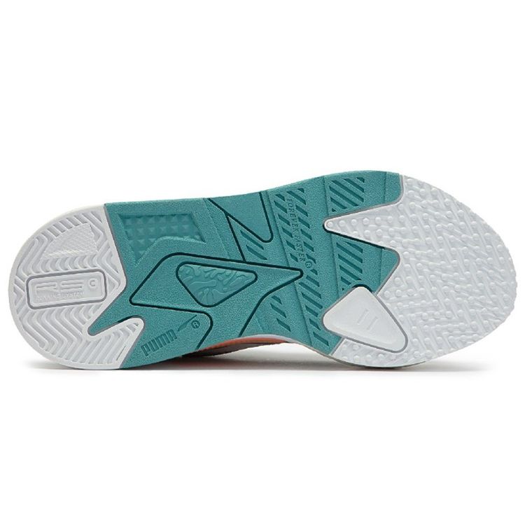 Puma Кроссовки RS-TRCK Brand Love Зеленые Оранжевые Унисекс 384082-01