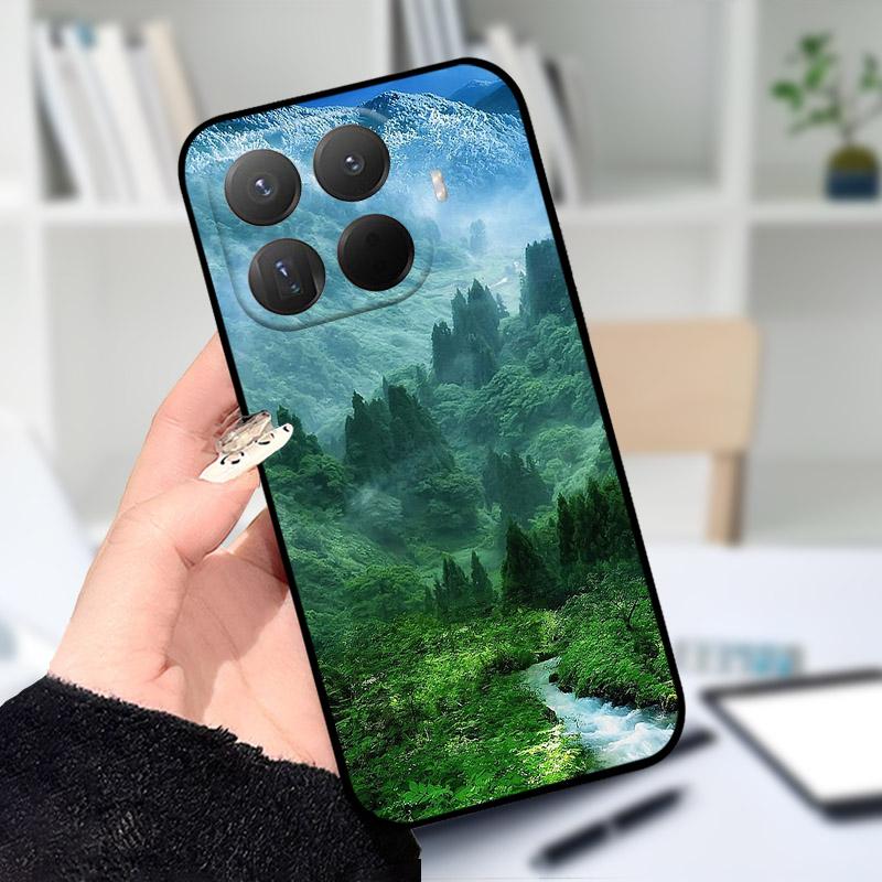 Для Xiaomi Mi 15TPro 15T Чехол Модная Расписная Защитная Задняя Крышка Для Xiaomi 15 T Pro Чехол Телефона Мягкий ТПУ Силикон Fundas