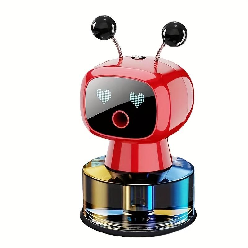 Робот Умный Автомобильный Освежитель Воздуха Старт-стоп Распыление Аромата AI Выражение Креативное Переключение USB Зарядка