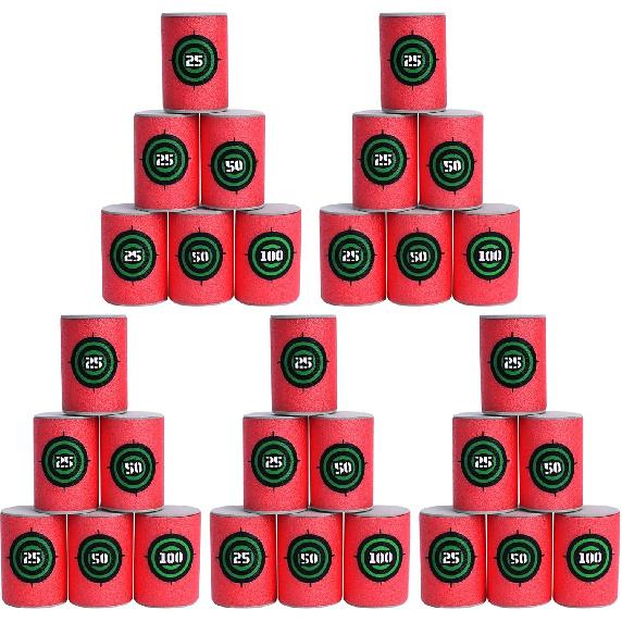 POKONBOY Soft Target, EVA Dart Target Compatible with Nerf Blasters Guns