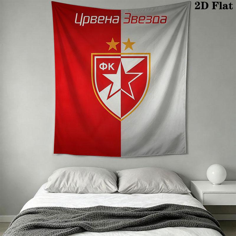 CZ logo Wall Hanging Printed Fabric Blanket Decorative Tapestries for Bedroom Living Room Home Decor