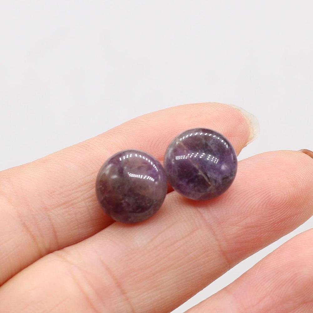 Серьги из натурального камня для женщин, серьги-гвоздики с хлебными бусинами, серьги-гвоздики на свадьбу, день рождения, любовь, романтический подарок