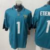 Mens Cotton Football Jersey With Rams Embroidery Jaguar Team Third Generation Uniform Outdoor Sports