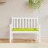 VidaXL Garden Bench Cushion, Bench Cover with Ties, Waterproof Outdoor Cushion, Bright Green 110x50x7cm 361822