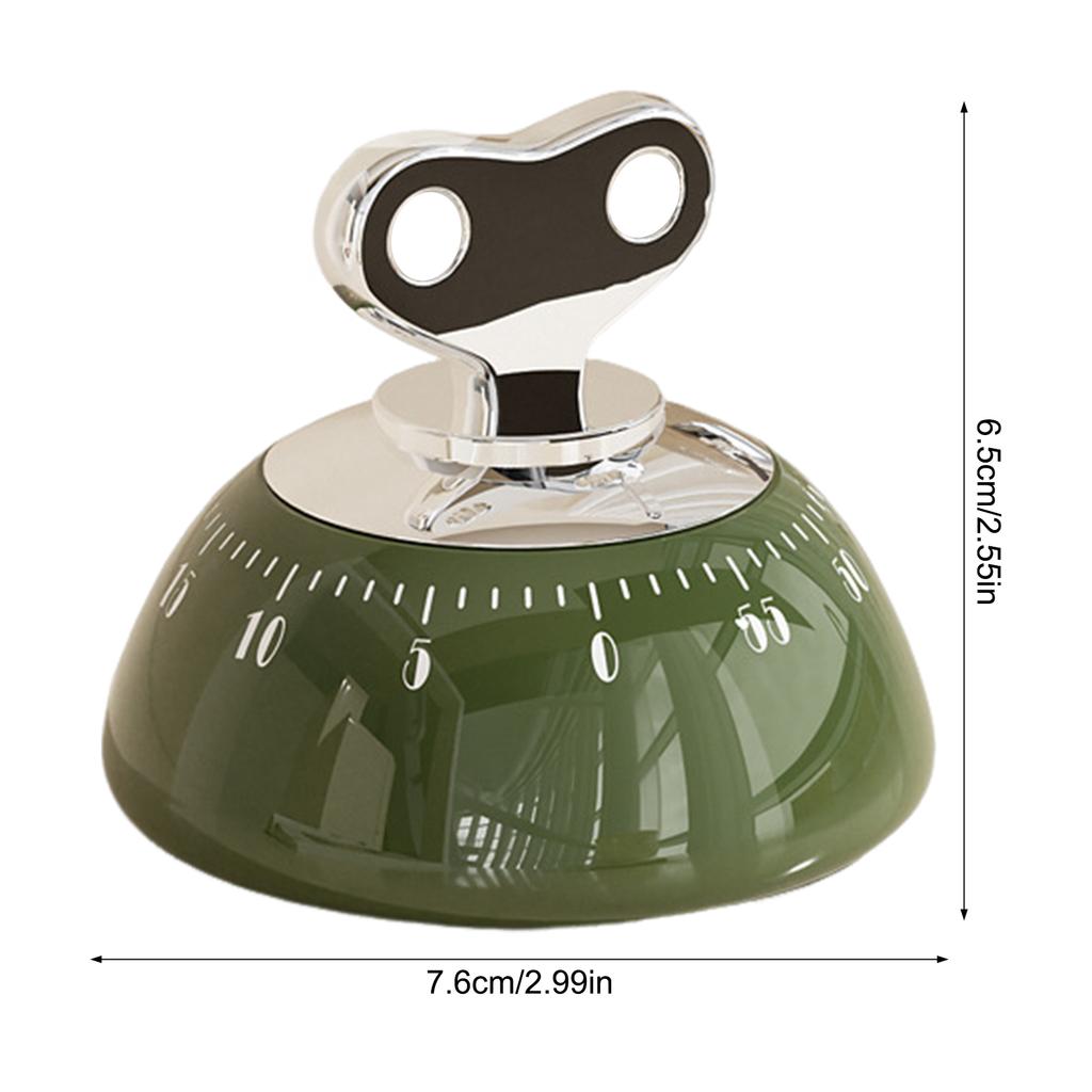 Mechanical Kitchen Timer Magnetic Backing Kitchen Timer Countdown Reminder for Kitchen Cooking Baking Use