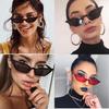 Fashionable Women Cat Eye Design Sunglasses With Retro Small Eyeglass And Uv Protection