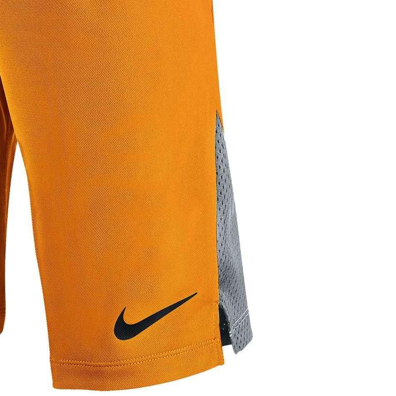 Nike Детские шорты с логотипом Hyperspeed Knit Color Block и эластичной талией Детские шорты Ярко-оранжевые 724410-868