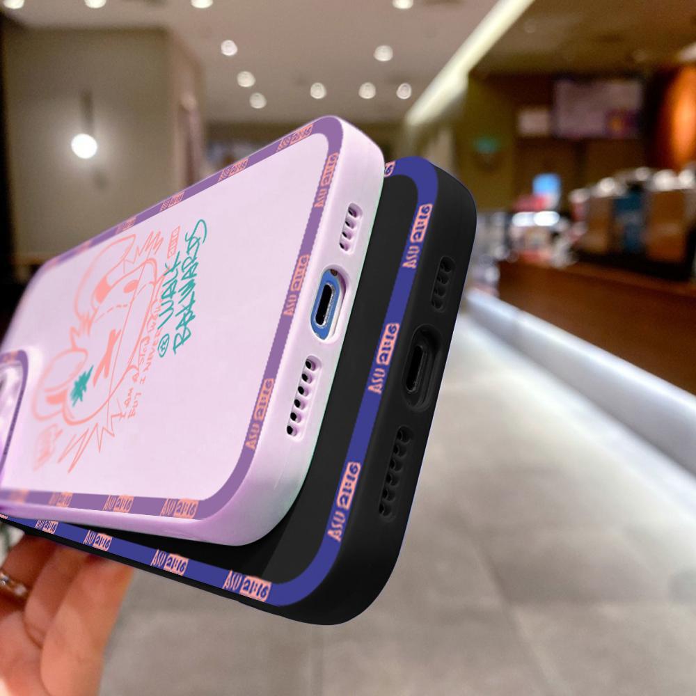 Phone Case Soft Rubber TPU Cellphone Casing Full Cover Camera Protection Design Shockproof Cover for Samsung