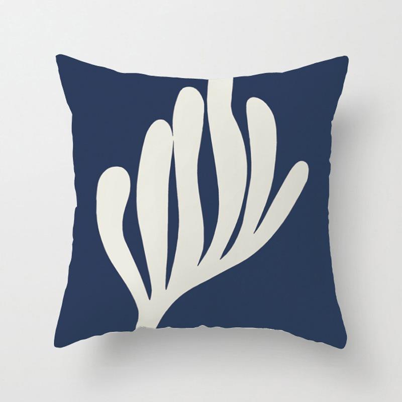 Свежая геометрическая наволочка для украшения общежития, офиса, гостиной, дивана, домашней наволочки