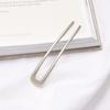 U-shaped Hairpin Iron Plate Hair Tool Hair Styling Tool Hairpin Fashion Plate Hair Head Jewelry Hairpin