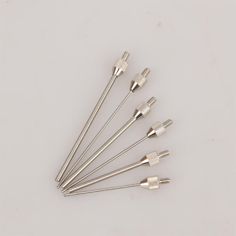 M2.5 Thread 1/1.5/2/3Mm Needle Diameter Dial Test Indicator Contact Point 10/20/30/40/50Mm Length Measuring Gauging Tools