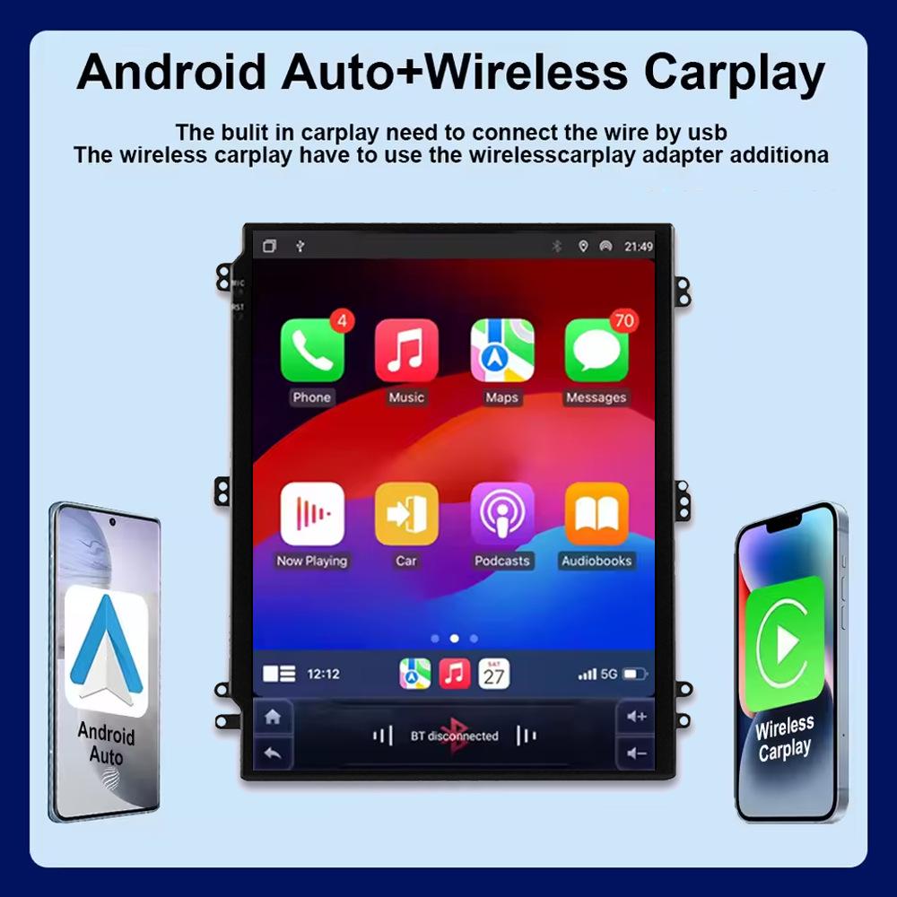 Ford Focus & Fiesta Android GPS Navigation with HD Reverse Camera & CarPlay