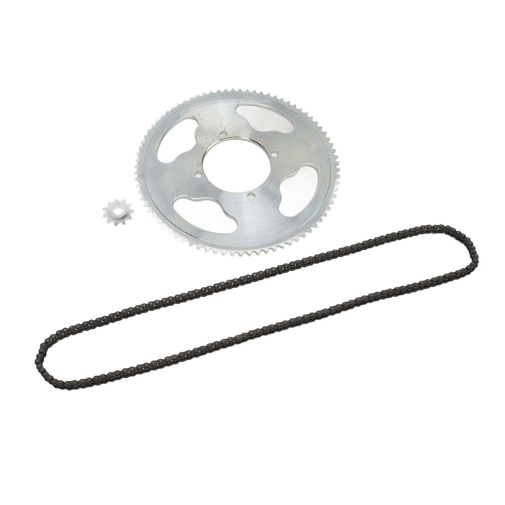 Комплект звездочек и цепи 8D 11T Звездочка 25H 80T Звездочка 25H 146 звеньев Приводная цепь для