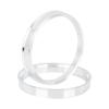 uxcell Hub Ring 73.1mm-66.1mm Compatible with Nissan Wheel Hub Ring