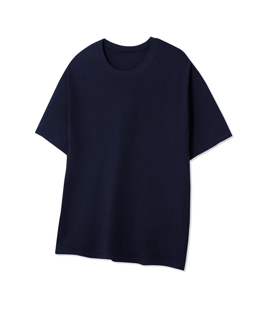 STANDARDERROR [2Pack][Solid] Basic Cotton Crew Neck Short Sleeve T-Shirt Package (10 Colors) (C Type)