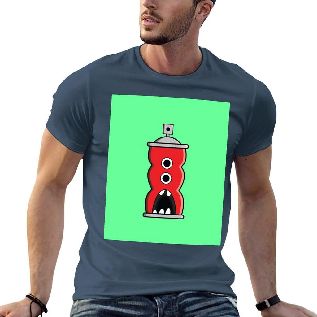 Shocked Can Tshirt Gym Exercise Short Sleeve Tshirt