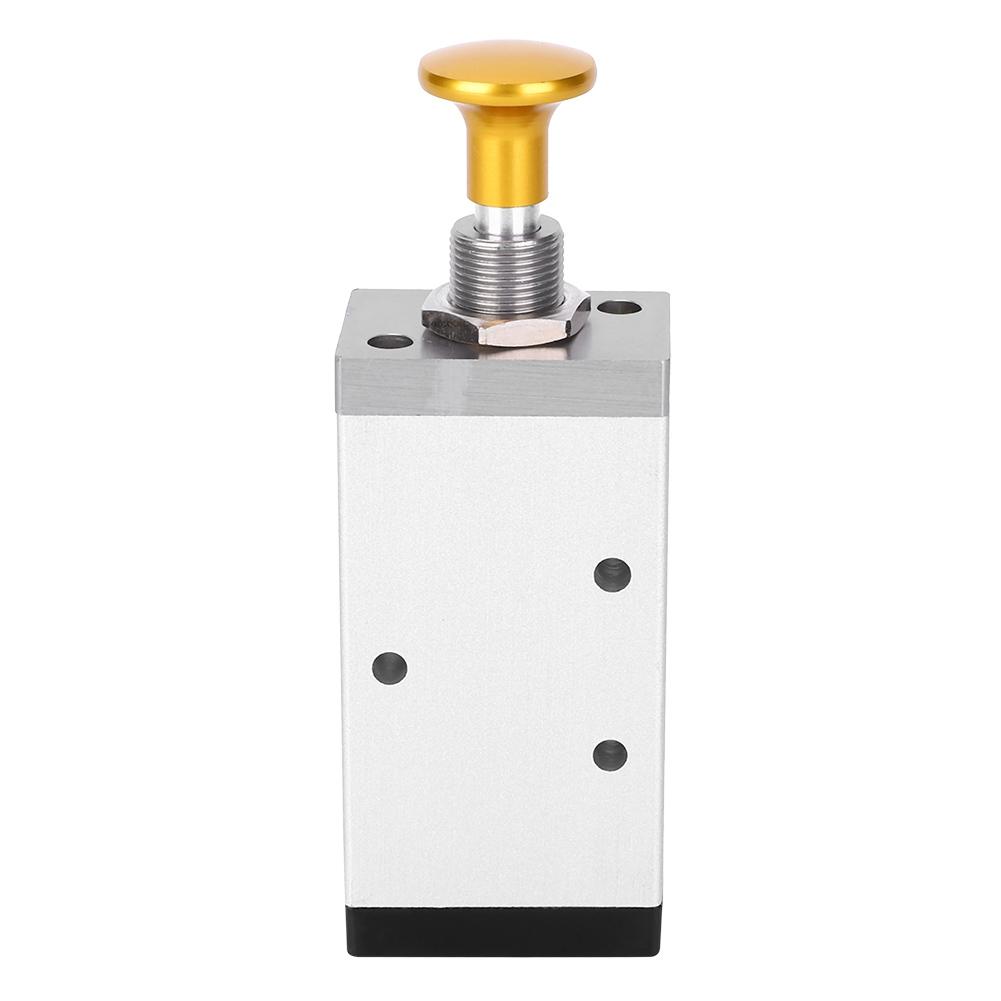 Ручной клапан двухпозиционный пятиходовой кнопочный клапан алюминиевый сплав G1/4 дюйма G3/8 дюйма(4R31010 )
