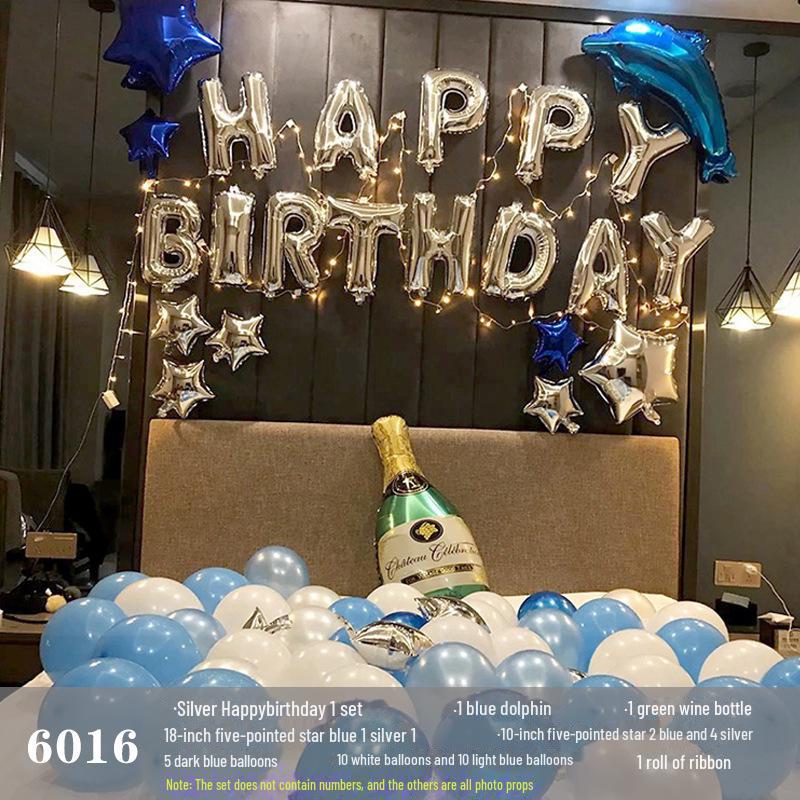 Набор воздушных шаров на день рождения для взрослых и детей - Мультяшное украшение