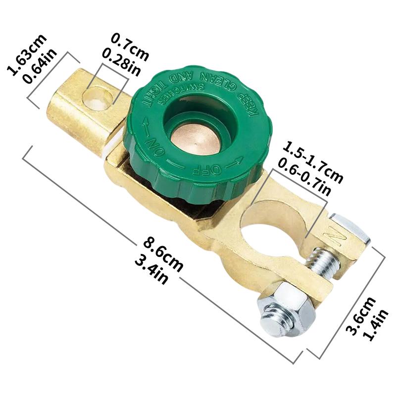 Universal Car Battery Switch Quick Connect Switch Battery Disconnect Battery Disconnect Battery Automatic Boat Accessories Marin