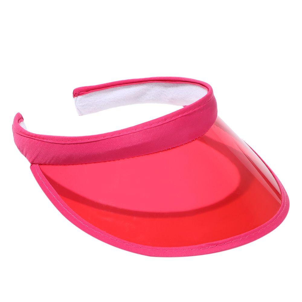 Повседневная легкая ПВХ УФ-защитная пляжная кепка Спортивная шляпа Солнцезащитный козырек