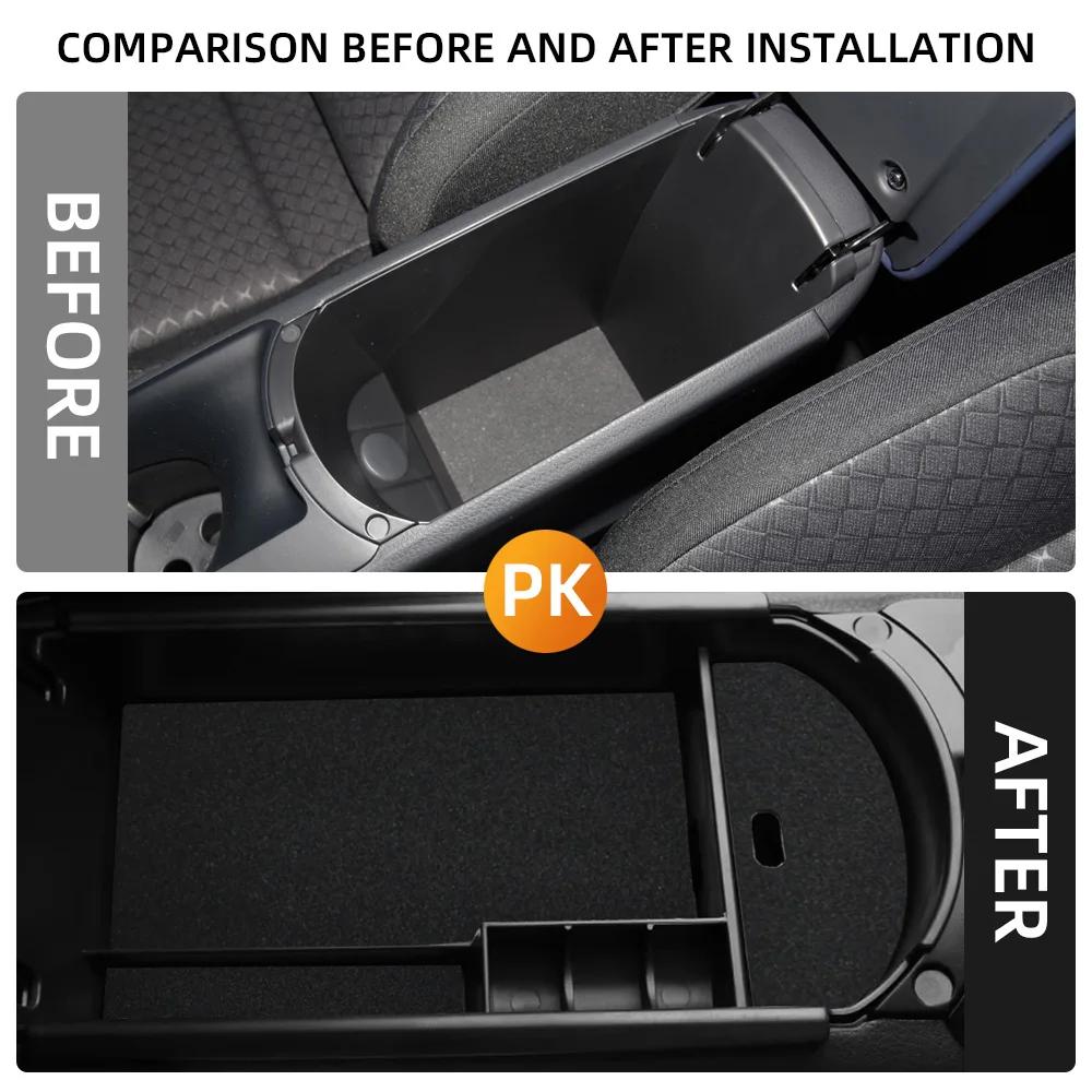 Для Toyota CHR C-HR C HR 2016 - 2025 Аксессуары для интерьера Бокс подлокотника Лоток для хранения Тарелка Контейнер Коробка Подстаканник для консоли Органайзер