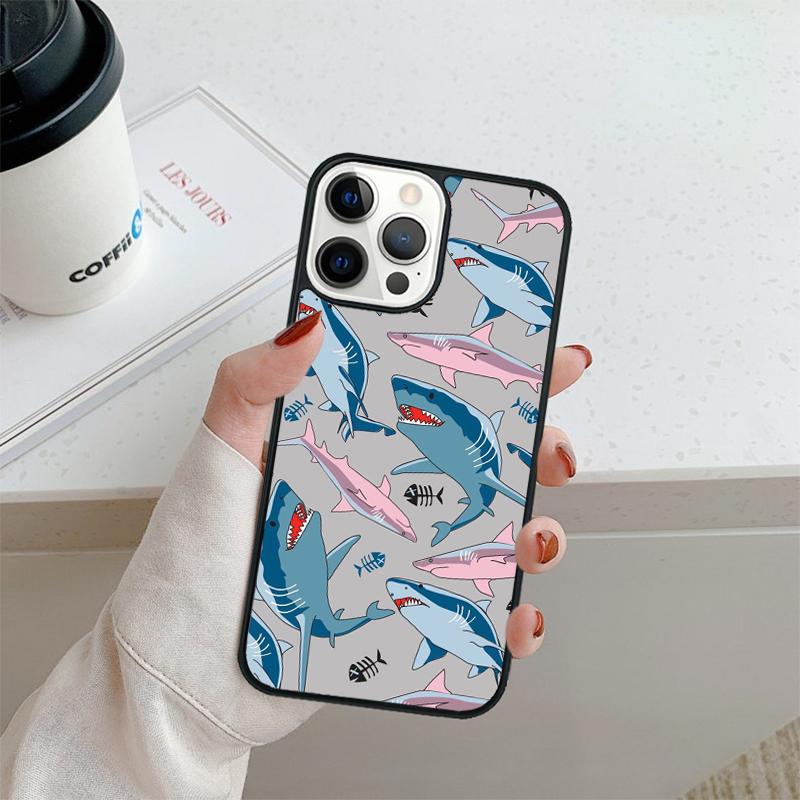 Косатки Морские животные Чехол для телефона Для iPhone 17 Air 16 pro max 15 14 plus 12 13 Чехол-ракушка coque