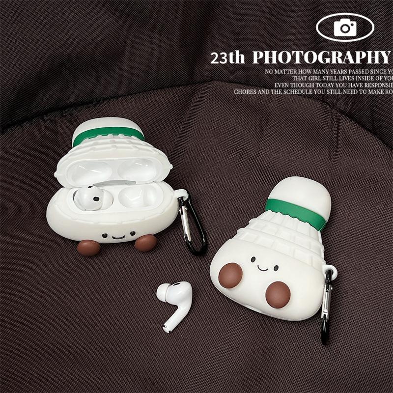 Cute three-dimensional badminton suitable for AirPods 1 generation protective case second generation 1 generation pro1 apple bluetooth headset case