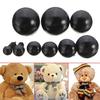 5-24mm Handmade DIY Creativ Black Plastic Bear/dolls/toy Animal Dolls Accessories Safety Eyes Gifts 10pcs