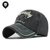 New Eagle Embroidered Hat Alphabet Baseball Cap Versatile Trendy Men's Ladies Pure Cotton Hat