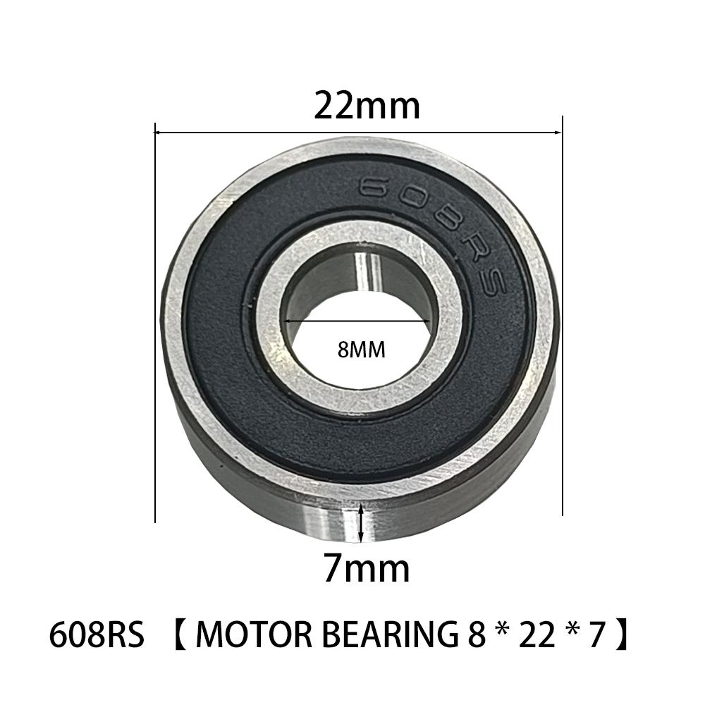 Высокоскоростной 608ZZ 608RS подшипник из углеродистой стали роликовые коньки самокат миниатюрный шарикоподшипник с глубоким желобом