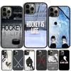 Хоккей на льду - это жизнь Чехол-оболочка Для iPhone 17 Air 15 16 14 13 12 Pro Max 11 Pro Max Plus Чехол для телефона