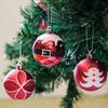 9pcs Christmas Ball Ornaments for Christmas Decorations Xmas Tree Ornaments with Hanging Loop Holiday Party Decor