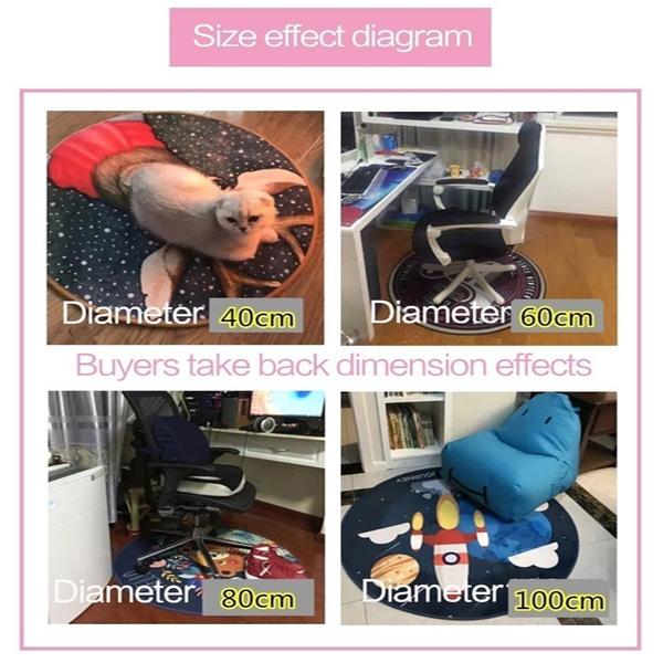 Рождественский круглый ковер со снеговиком, коврик для гостиной, кухонный коврик, ковер с Санта-Клаусом, коврик для пикника, декор детской комнаты