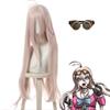 Аниме Danganronpa V3 Miu Iruma костюмы для косплея для женщин и девочек Miu Iruma парик платье униформа костюм одежда на Хэллоуин