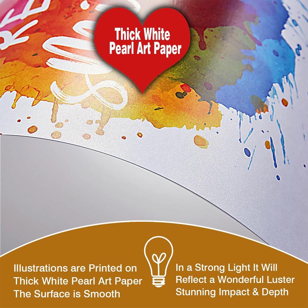 Calming Corner Classroom Posters 8x10 In, Feelings Wheel Chart & Emotions Poster For Kids, Mental Health Wall Decorations For Preschool Teachers,