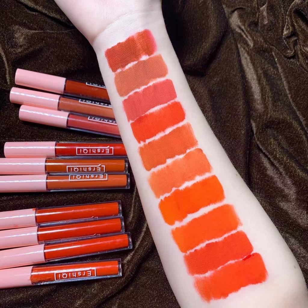 10pcs Lip Tint Set Waterproof Lipstick Set Matte Lipgloss Liptint Set