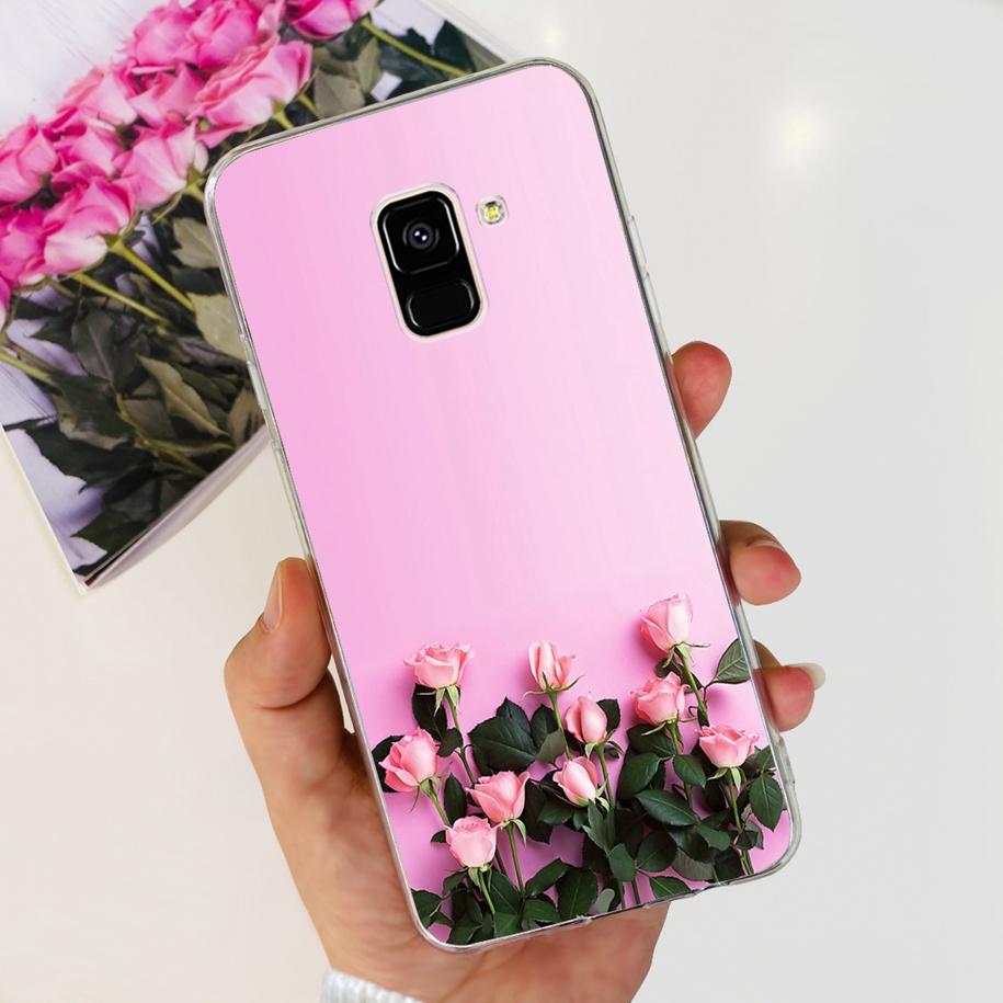 Чехол для Samsung Galaxy A6 A8 Plus 2018 Чехол Модный Бабочка Мягкий Прозрачный ТПУ Чехол для Телефона Для Samsung A6+ A8+ A 6 A 8 2018 Funda