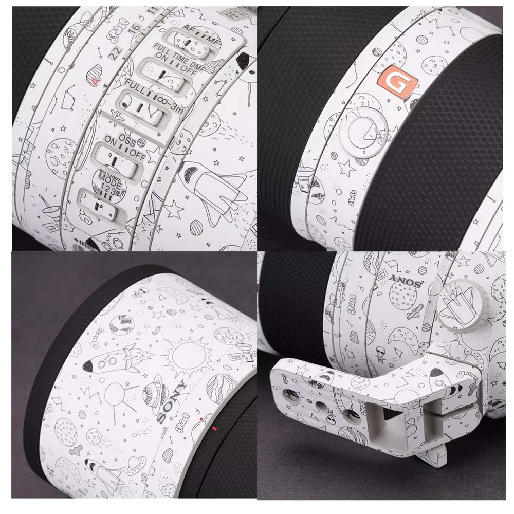 SUPBIG Mebont Sony Telephoto Zoom Lens Full Size FE GM OSS II G Master Protective Decorative Sticker Camera Skin Cover Protector Film Camouflage &