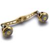 HEIGHTEN 120mm Reel Handle with 32mm Knob for Shimano Daiwa Abu Garcia General Bait Reel Wheel Series (Gold) (551)