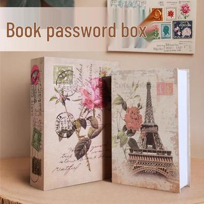 Секретный сейф-книга с кодовым замком: Скрытый сейф, копилка и тайник