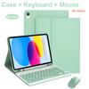 Case for iPad A16 11 Inch A3355 A3356 A3354,Bluetooth Keyboard cover for iPad 10th 10.9 Inch A2696 A2757 A2777 A3162
