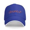 UBUNTU Logo  Ubuntu Merchandise Cap Fashion Casual Baseball Caps Adjustable Hat Hip Hop Summer Unisex Baseball Hats