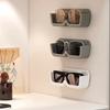 Punch-Free Glasses Storage Rack Wall Mounted Sun-Glasses Display Holder Wardrobe Decoration Storage Box Sunglass Organizer