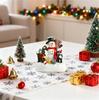 Набор фигурок снеговиков для пожилых и детей - Душевная зимняя декорация для семейного праздничного дисплея
