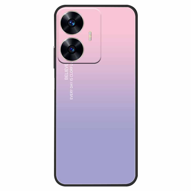 Чехол для телефона Realme C55 Черный Силиконовый Fundas Для Realme C55 RMX3710 ТПУ Мягкая Задняя Панель Coque Звезда Нарисована на RealmeC55 C 55
