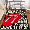 Rolling Stones Rock band Carpets and Rug 3D Printing Carpet Floor Mat Living Room Bedroom Large Area Soft Carpet-JM007