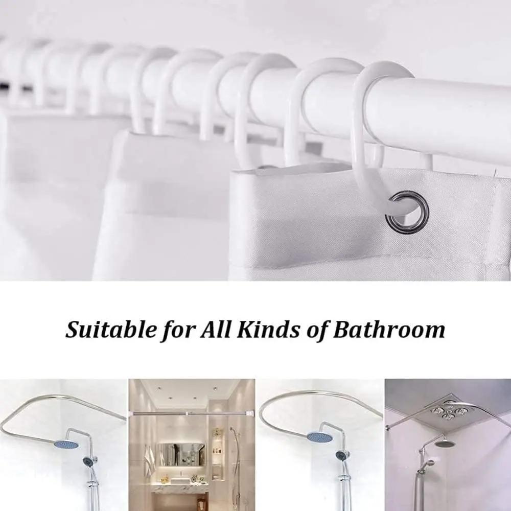 Rideaux De Douche Pour Salle De Bain, Tissu Impermable, Style Nordique Moderne, 180X200, 240X180, Chien Mignon Drôle, Kawaii